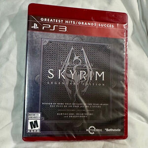PS3 Skyrim Legendary Edition NEW SEALED Game